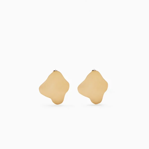 pendientes artesanales caramel